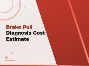 Brake Pull Diagnosis Cost Estimate